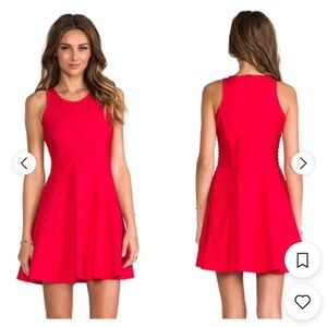 Parker Red Mini Dress